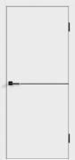 Межкомнатная дверь Верда Техно-1 ДГ (Белый)